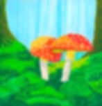 Mushrooms in the Forest