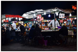 Marrakech, place Jemaa el Fna