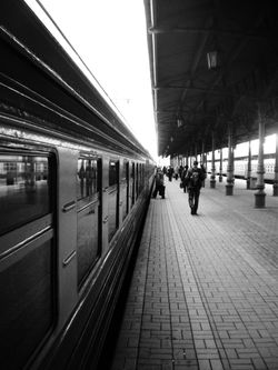 Train station, Moscow