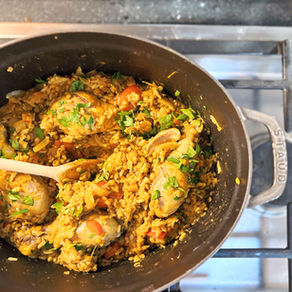 DOMINICA: (One-Pot Rice, Beans, and Chicken) Pelau