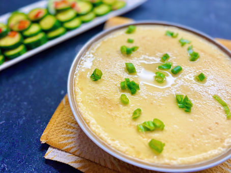 TAIWAN: Steamed Silken Eggs and Din Tai Fung Cucumber Salad