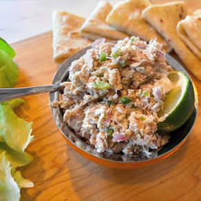 MALDIVES: Shredded Tuna and Coconut (Mas Huni) with Maldivian Roshi