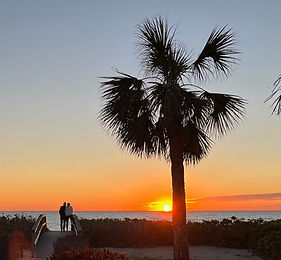 Sunset on the Longboat Key Beach