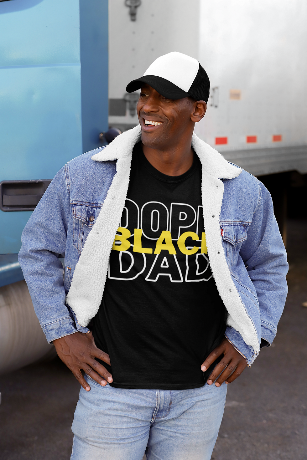 Thumbnail: Dope Black Dad Shirt