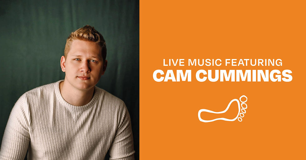 Live music featuring Cam Cummings
