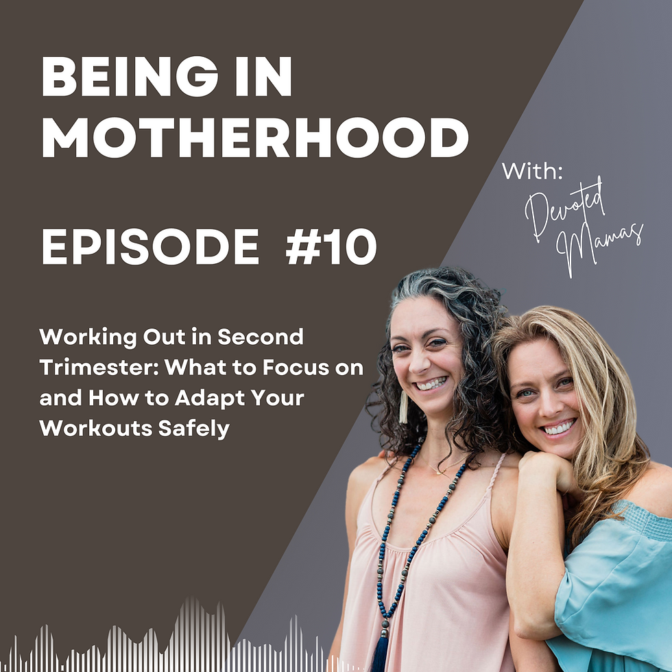 Working Out in Second Trimester: What to Focus on & How to Adapt Your Workouts Safely (Episode #10)