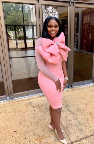 Mega Double Bow - Tie Dress | wamuirucouture