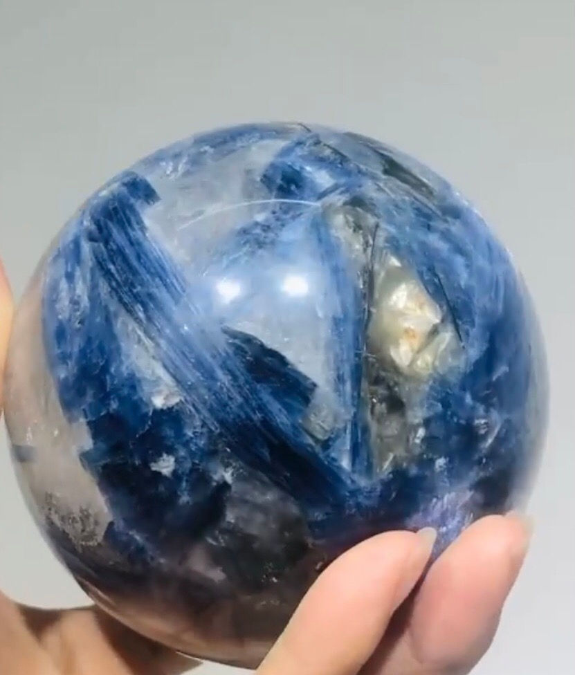 Blue Kyanite Sphere