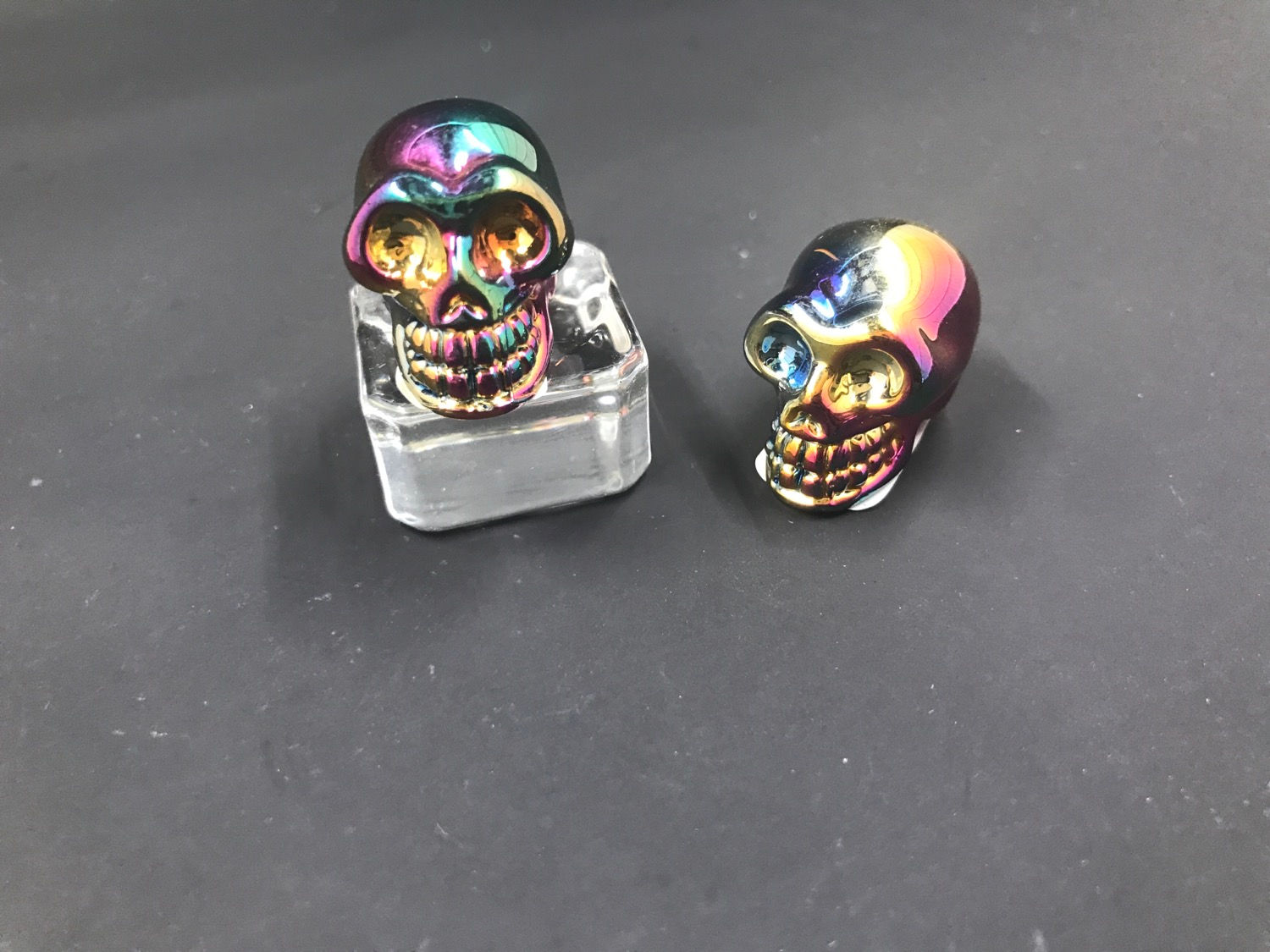 Rainbow Aura Skulls