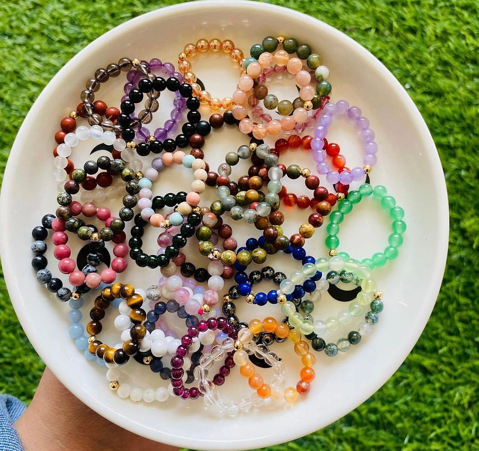 Thumbnail: Bead Crystal Ring