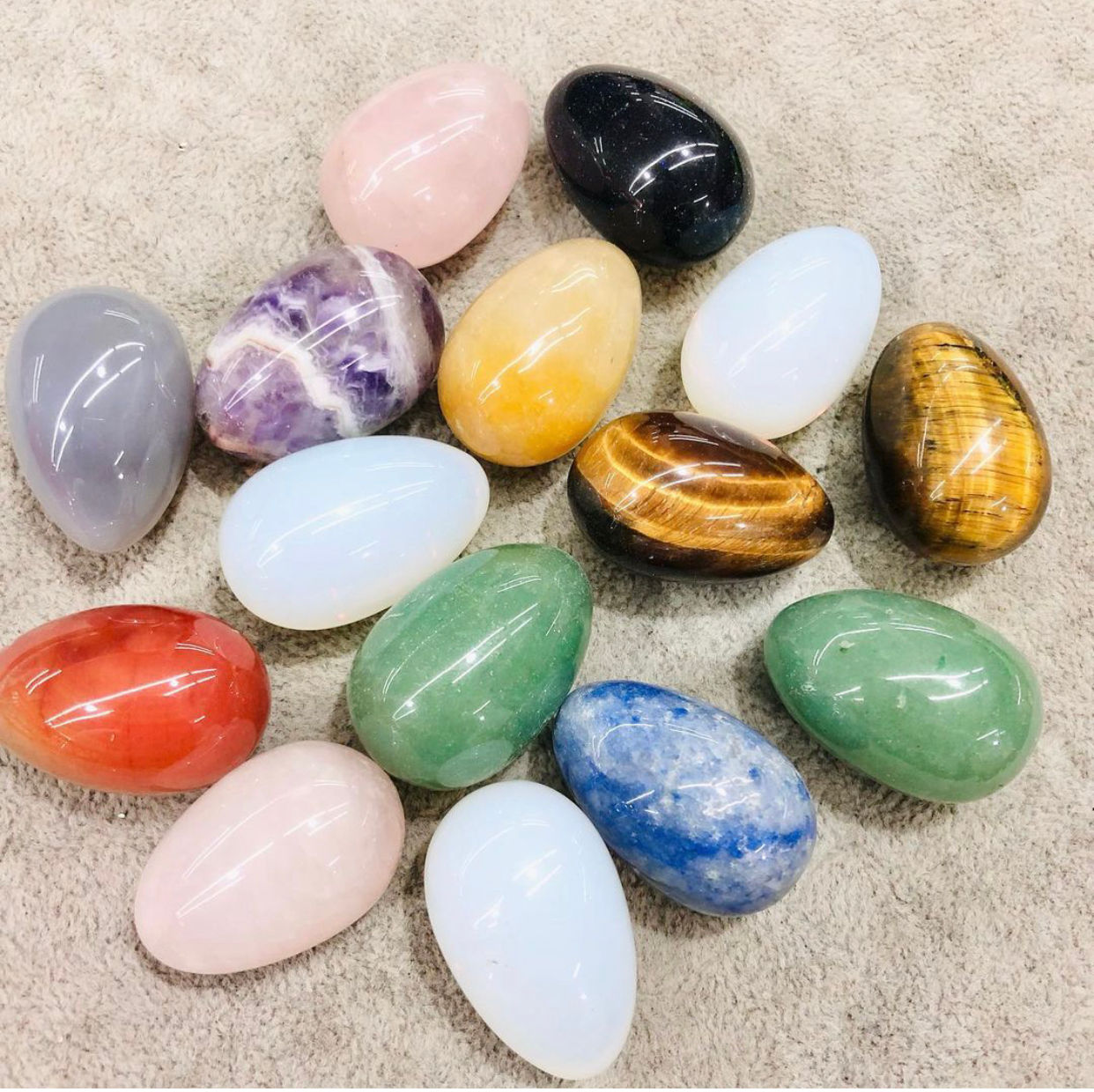 Crystal Eggs -assorted 