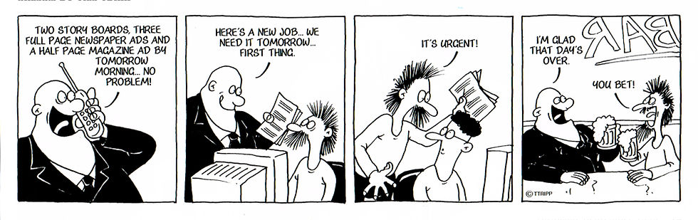Advertising Agency Work is always required yesterday