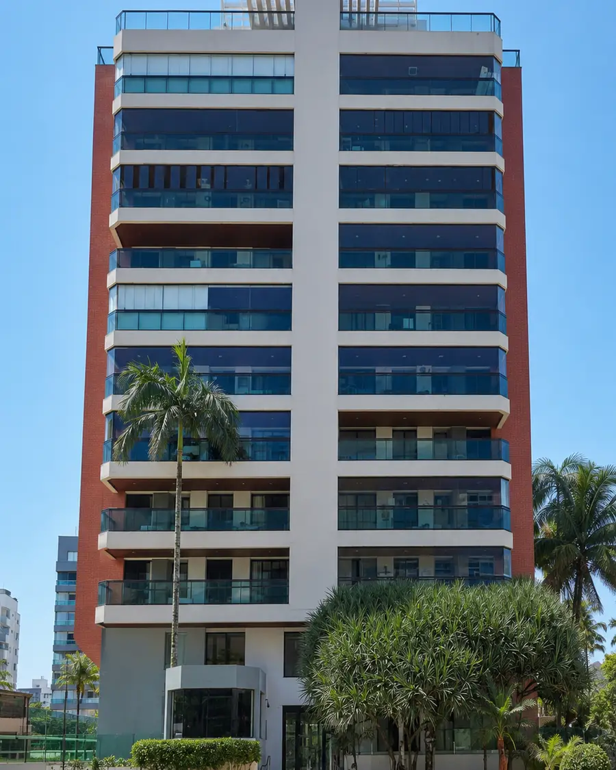 Fachada do Edifício Atobá, Módulo 06, Riviera de São Lourenço, Bertioga