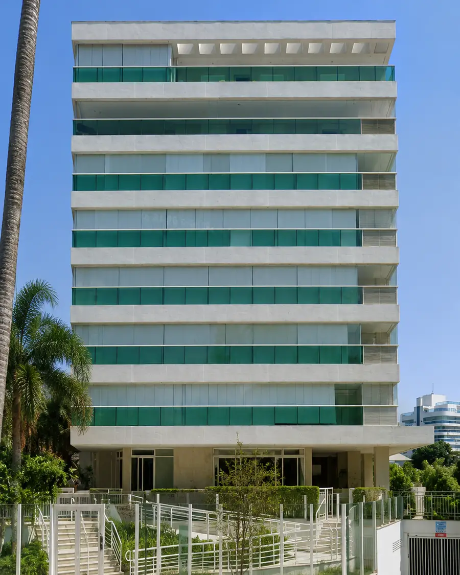 Fachada do Edifício Porto das Dunas, Módulo 07, Riviera de São Lourenço, Bertioga