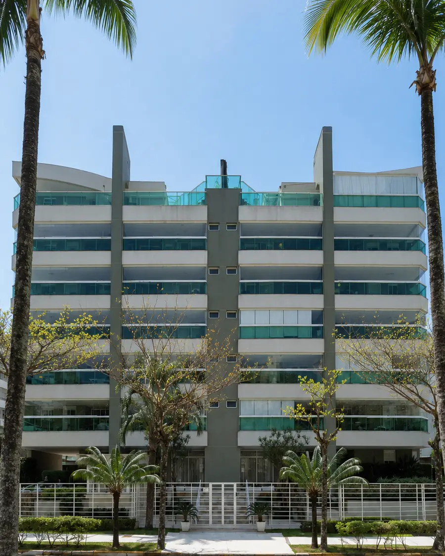 Fachada do Edifício Palm Beach, Módulo 07, Riviera de São Lourenço, Bertioga