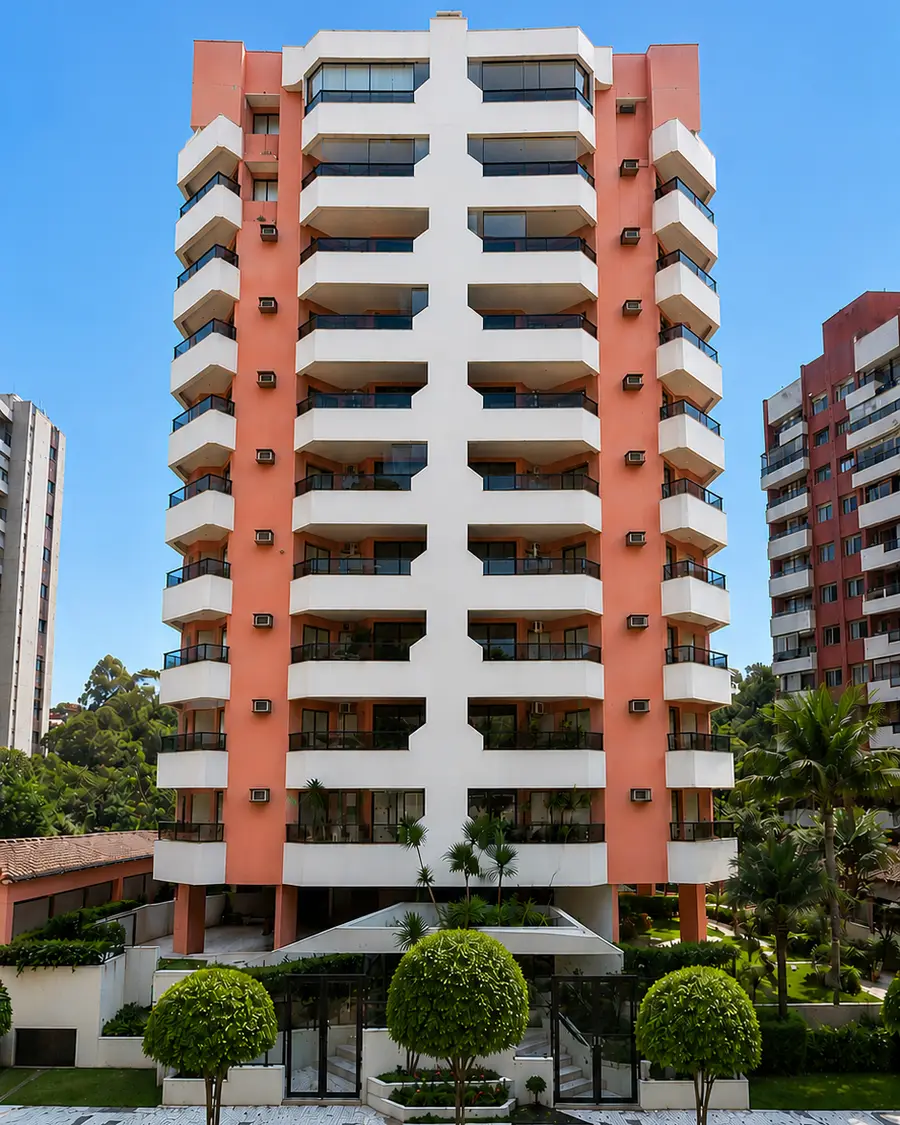 Fachada do Edifício Alamanda, Módulo 06, Riviera de São Lourenço, Bertioga
