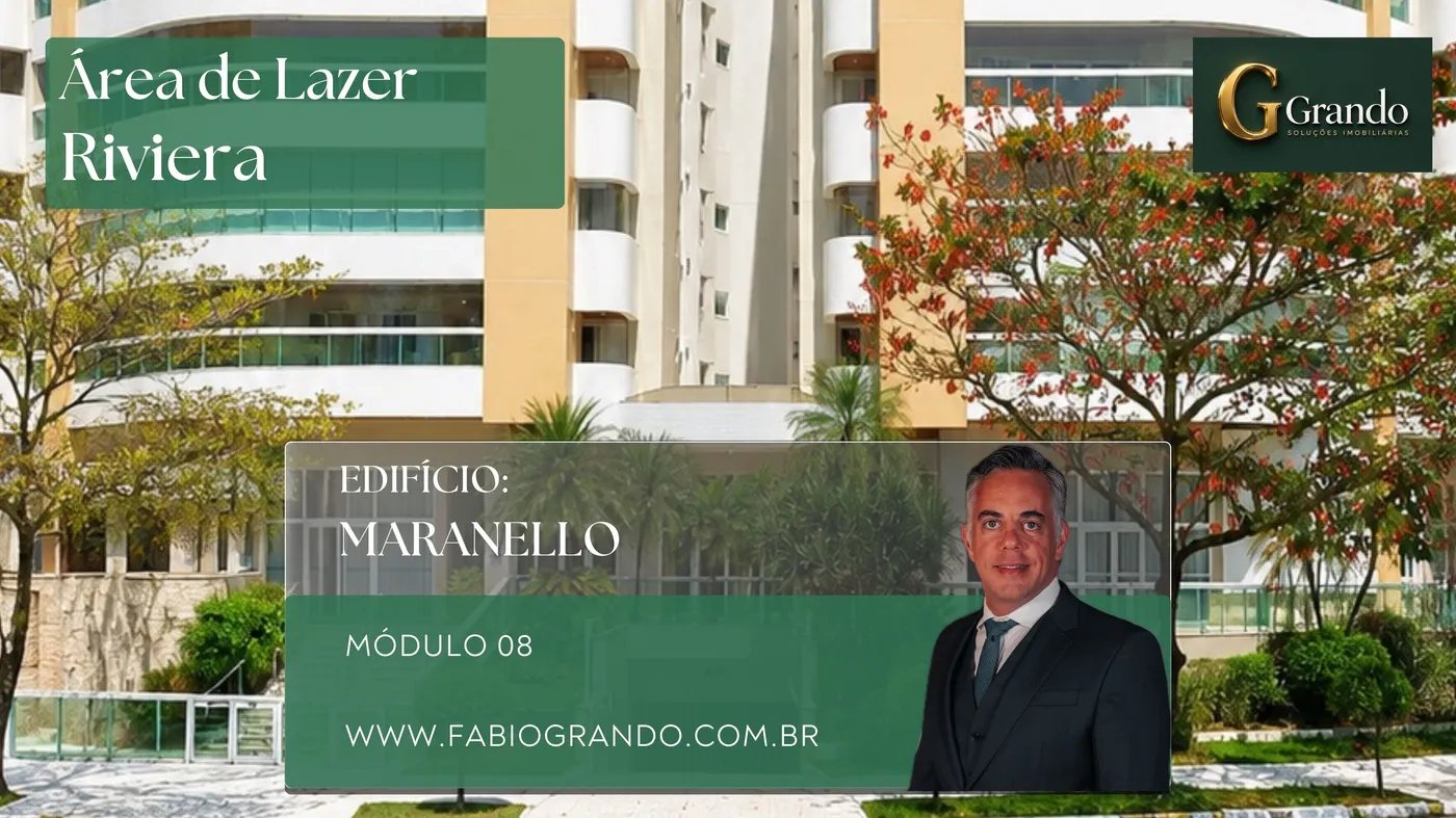 Mapa do Módulo 08 da Riviera de São Lourenço com o Edifício Maranello em destaque