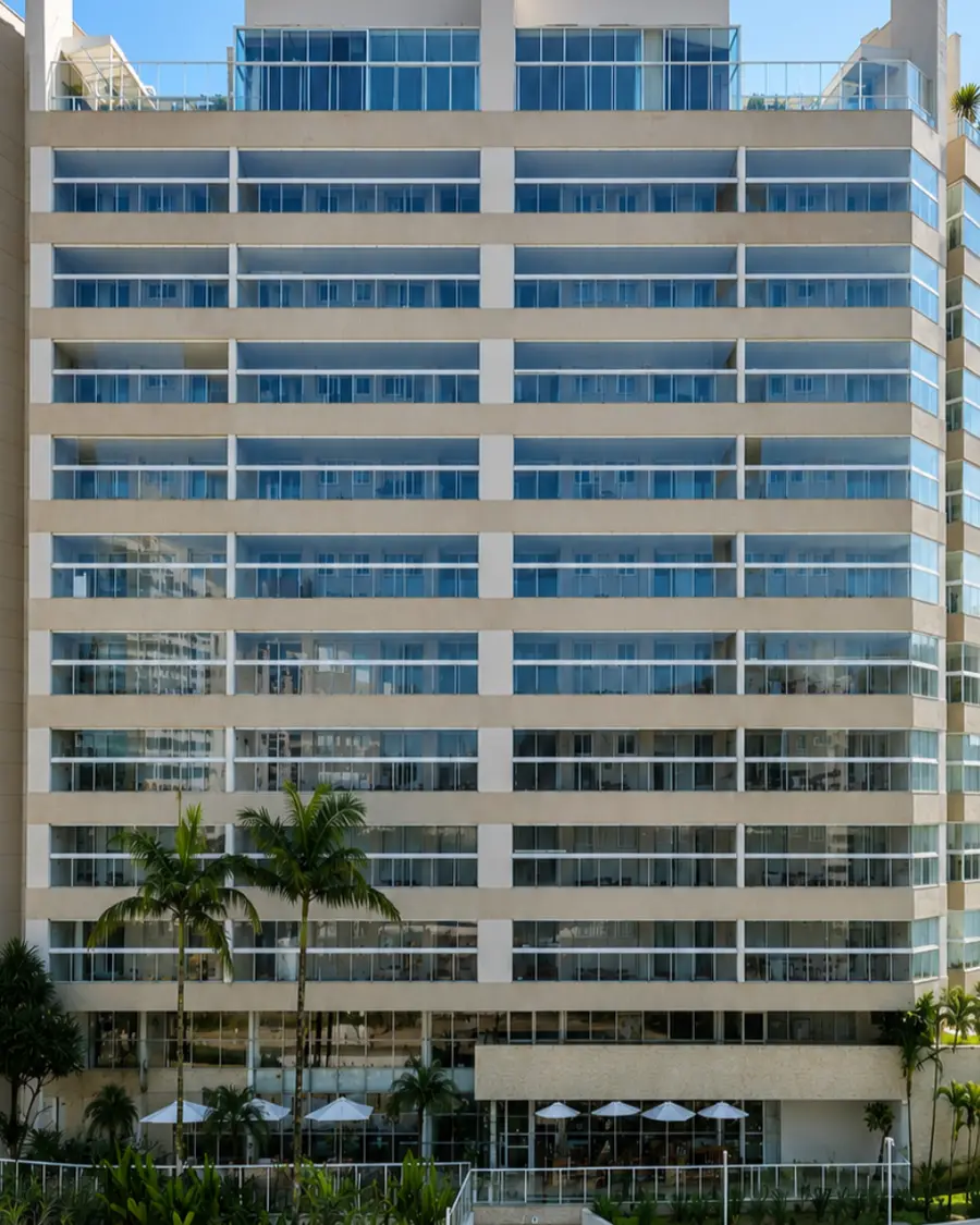 Fachada do Edifício Reserva da Mata, Módulo 08, Riviera de São Lourenço, Bertioga