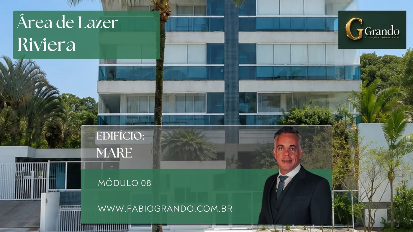 Mapa do Módulo 08 da Riviera de São Lourenço com o Edifício Mare em destaque