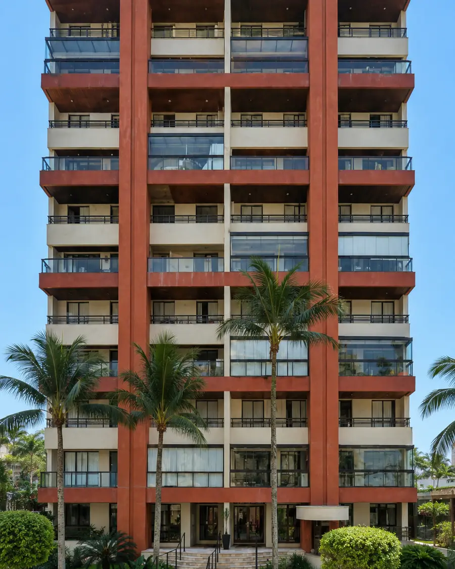 Fachada do Edifício Villa Castelli, Módulo 06, Riviera de São Lourenço, Bertioga