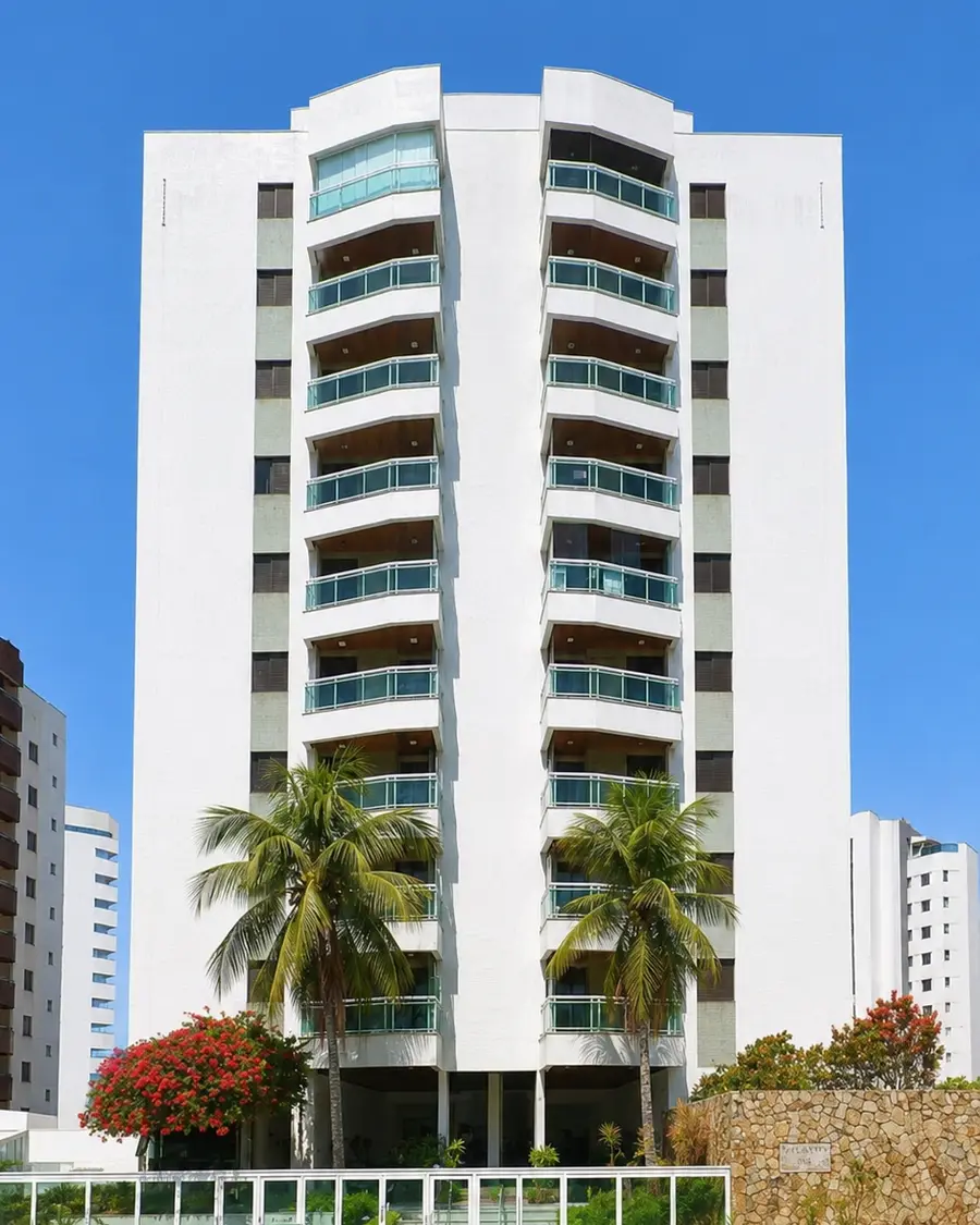 Fachada do Edifício Rio Verde, Módulo 06, Riviera de São Lourenço, Bertioga