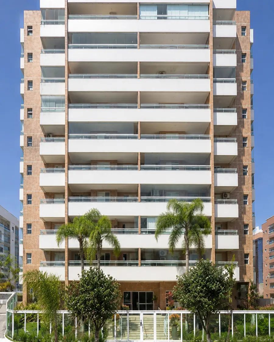 Fachada do Edifício Plaza Riviera, Módulo 06, Riviera de São Lourenço, Bertioga
