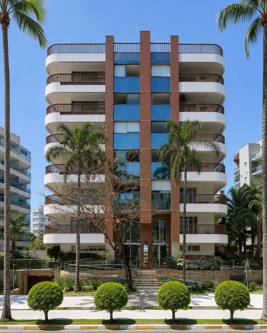 Fachada do Edifício Tao Residence, Módulo 07, Riviera de São Lourenço, Bertioga