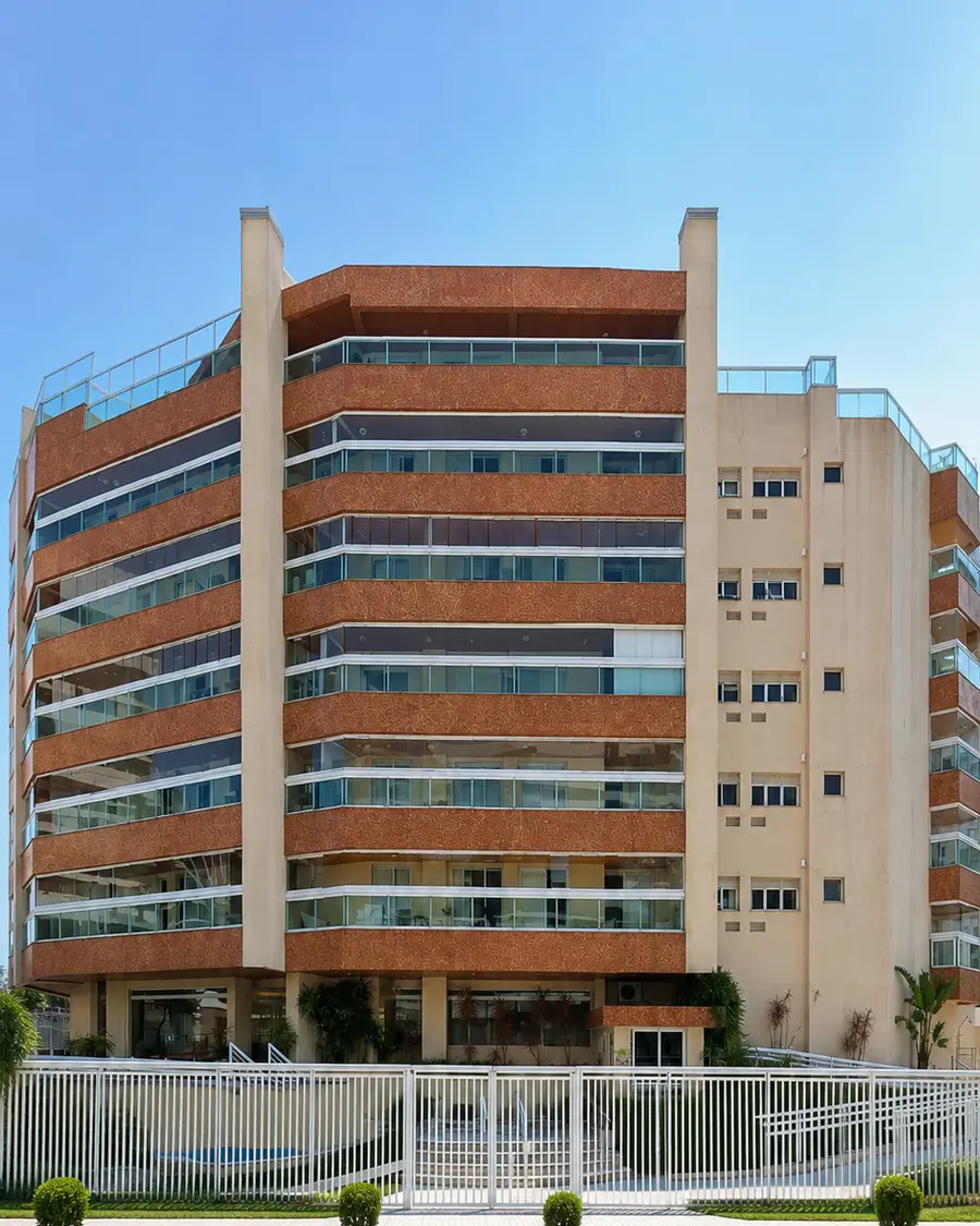 Fachada do Edifício Portal dos Jequitibas, Módulo 07, Riviera de São Lourenço, Bertioga