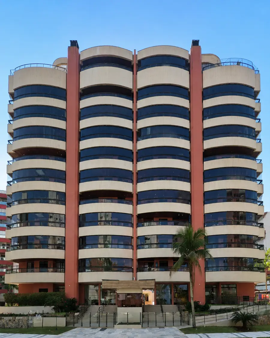 Fachada do Edifício Riva Bella, Módulo 06, Riviera de São Lourenço, Bertioga