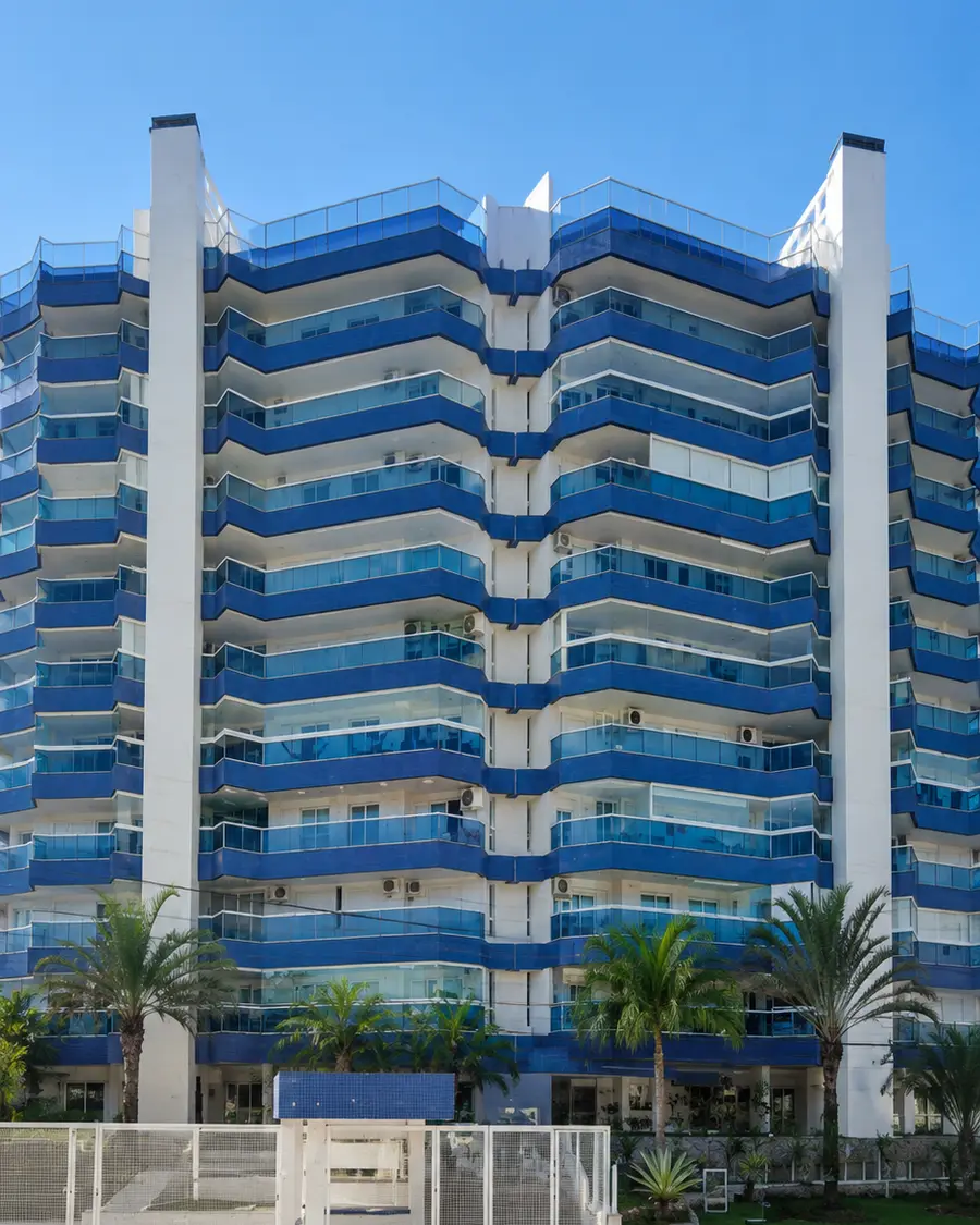 Fachada do Edifício Porto Mare, Módulo 06, Riviera de São Lourenço, Bertioga