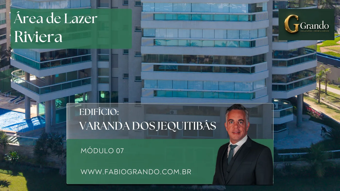 Mapa do Módulo 07 da Riviera de São Lourenço com o Edifício Varandas dos Jequitibás em destaque