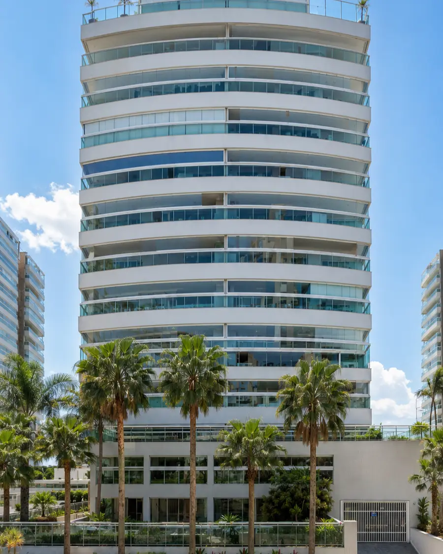 Fachada do Edifício Laguna A, Módulo 08, Riviera de São Lourenço, Bertioga