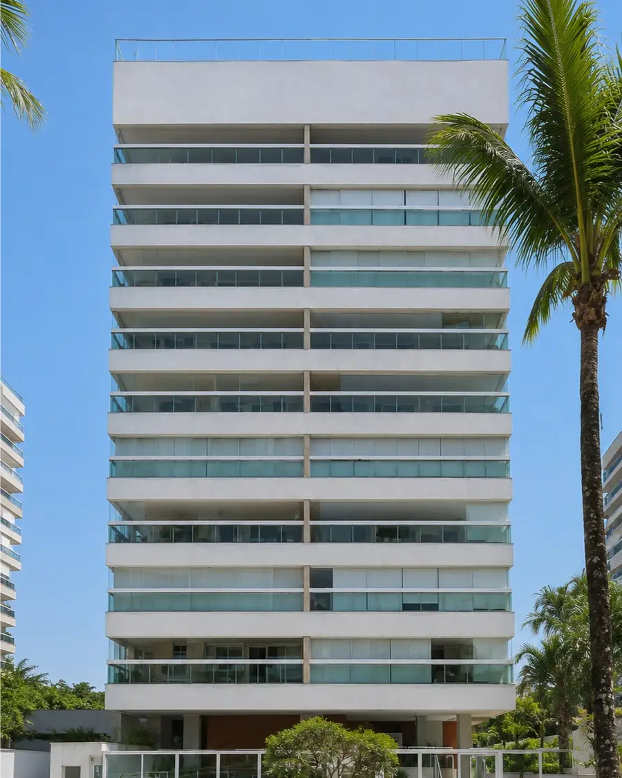 Fachada do Edifício Deck, Módulo 08, Riviera de São Lourenço, Bertioga