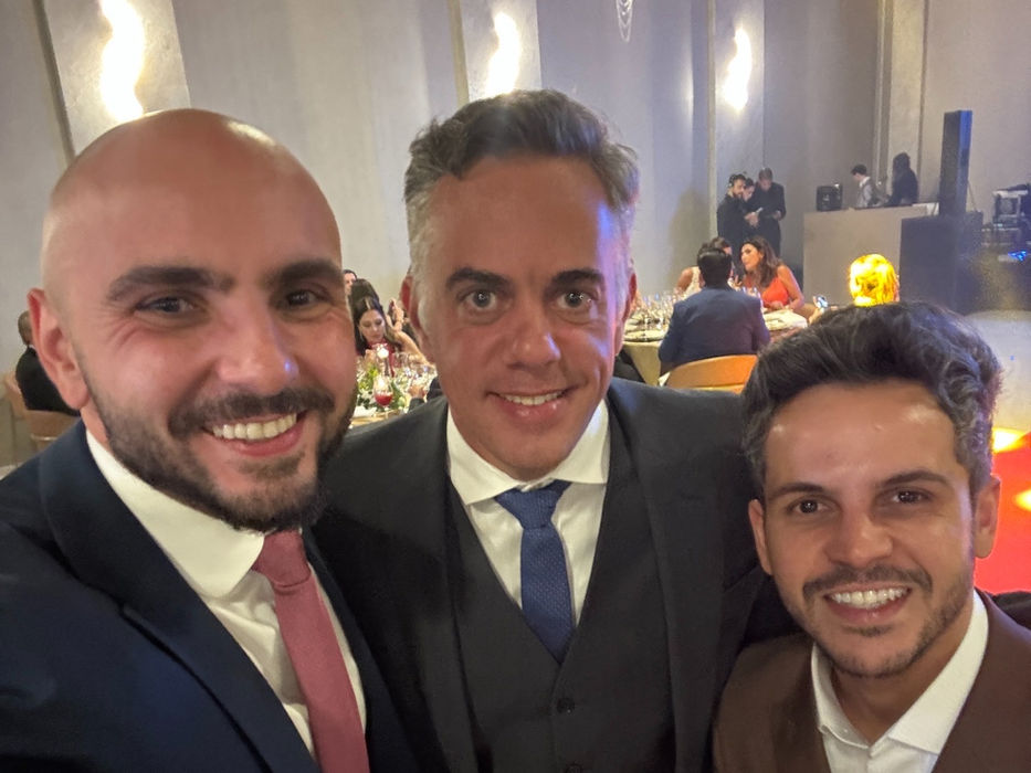 Fabio Grando, Lucas Felt e Pedro Lazarine