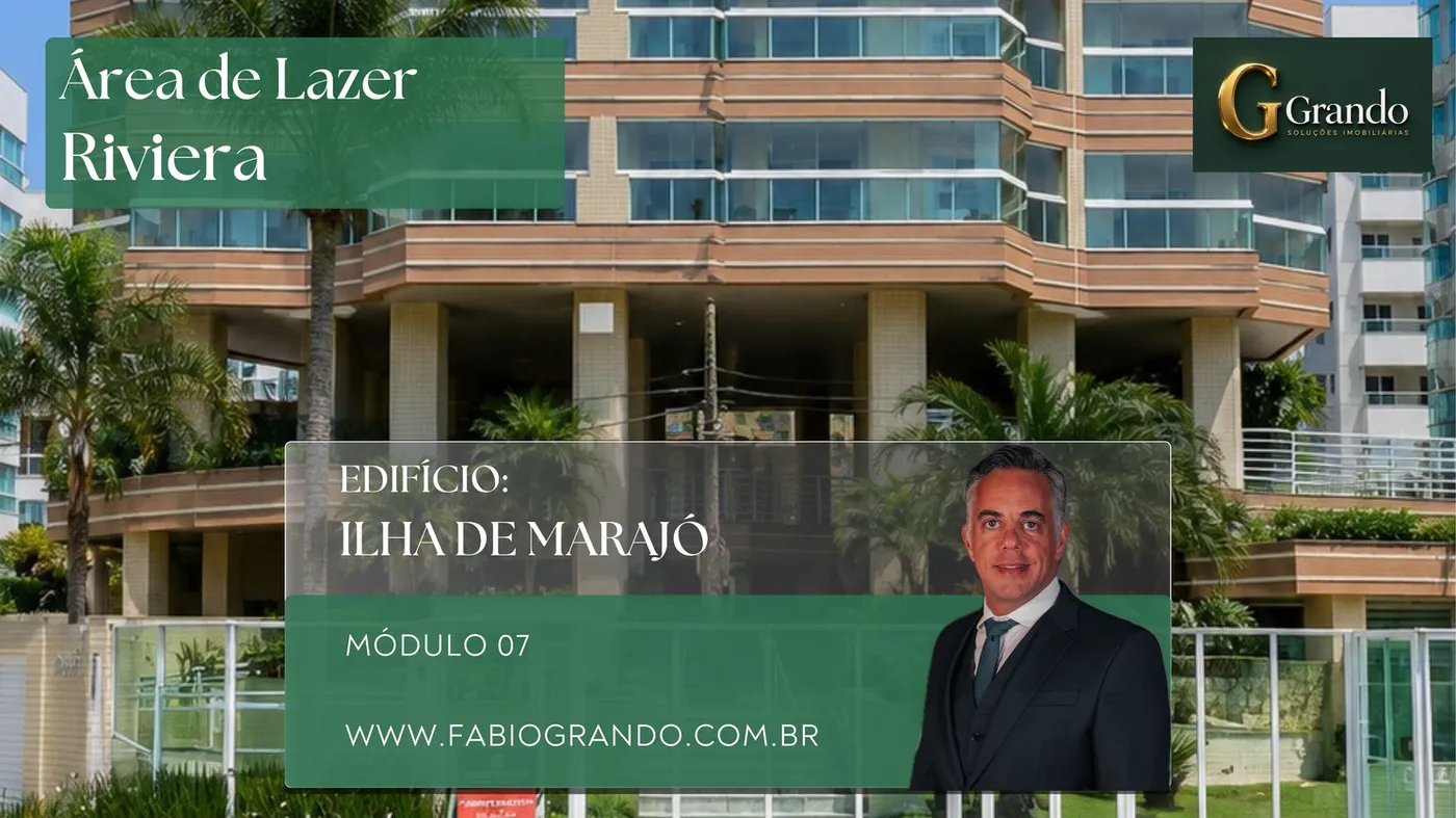 Mapa do Módulo 07 da Riviera de São Lourenço com o Edifício Ilha de Marajó em destaque