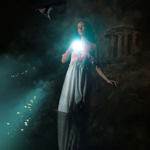 Copertina con l'opera NO MORE EVIL