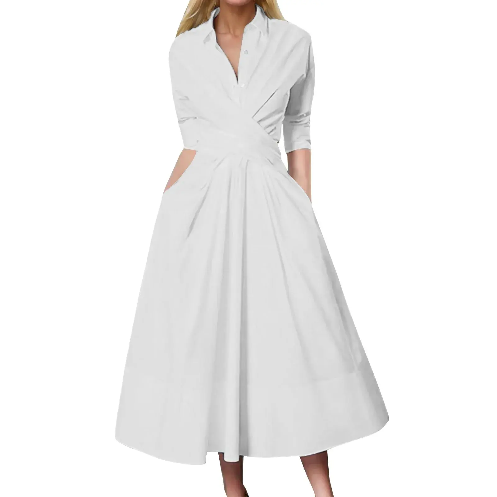 Elegant Loose Maxi Dress