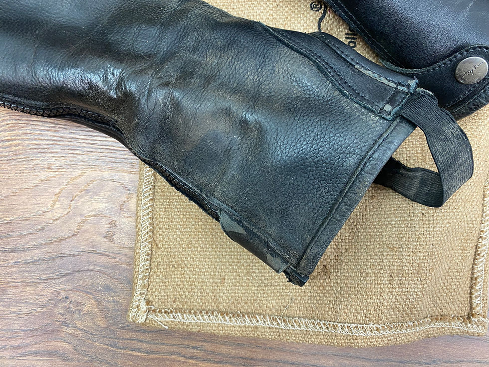 Thumbnail: Dy’on Kids Leather Half Chaps