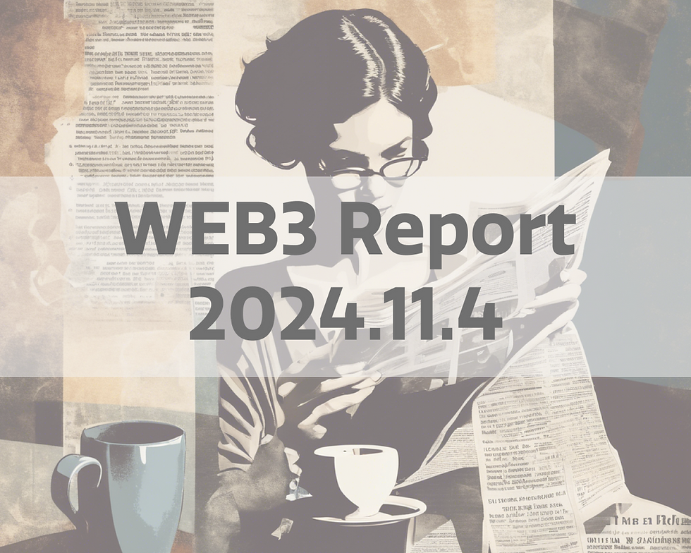 WEB3 Daily Report 2024.11.4