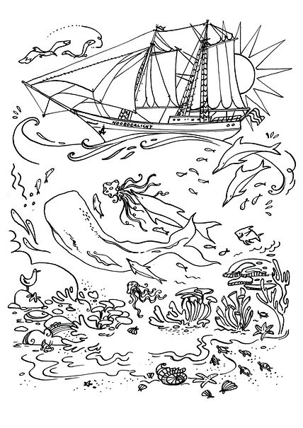 Coloring page Northern Lights.jpg