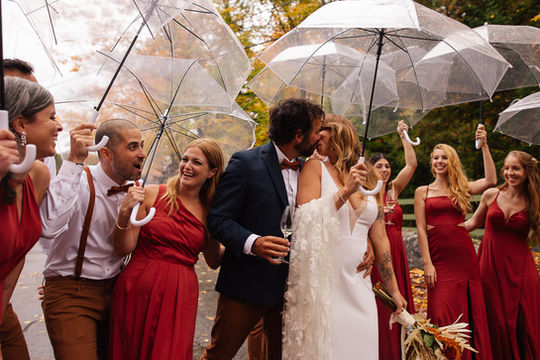 Mariage d'automne dans les Laurentides