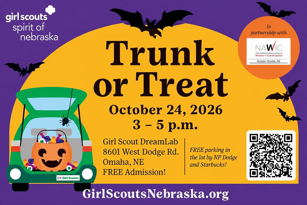 Trunk or Treat with Girl Scouts Spirit of Nebraska