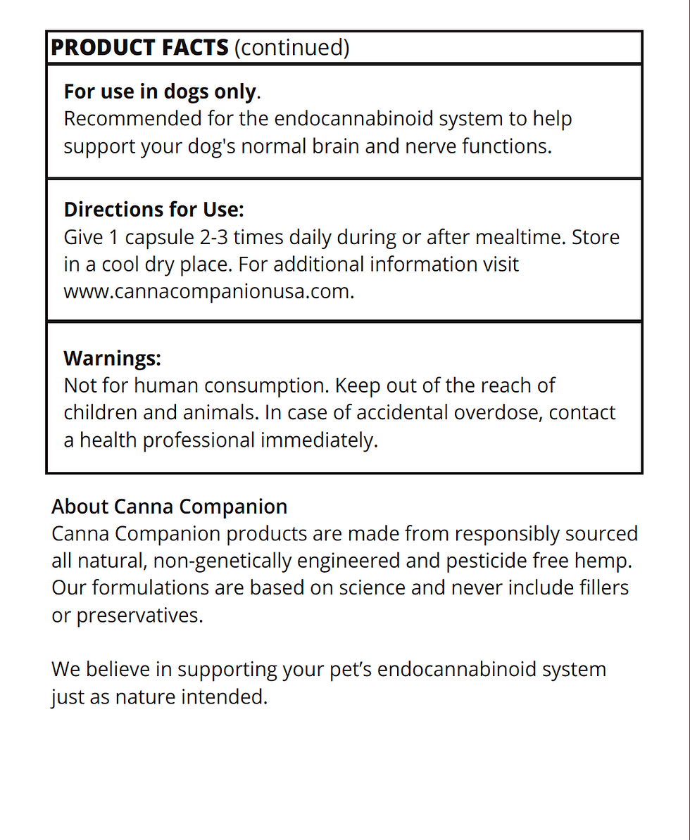 Thumbnail: Neurological Support for Large Dogs (51-80 lb)