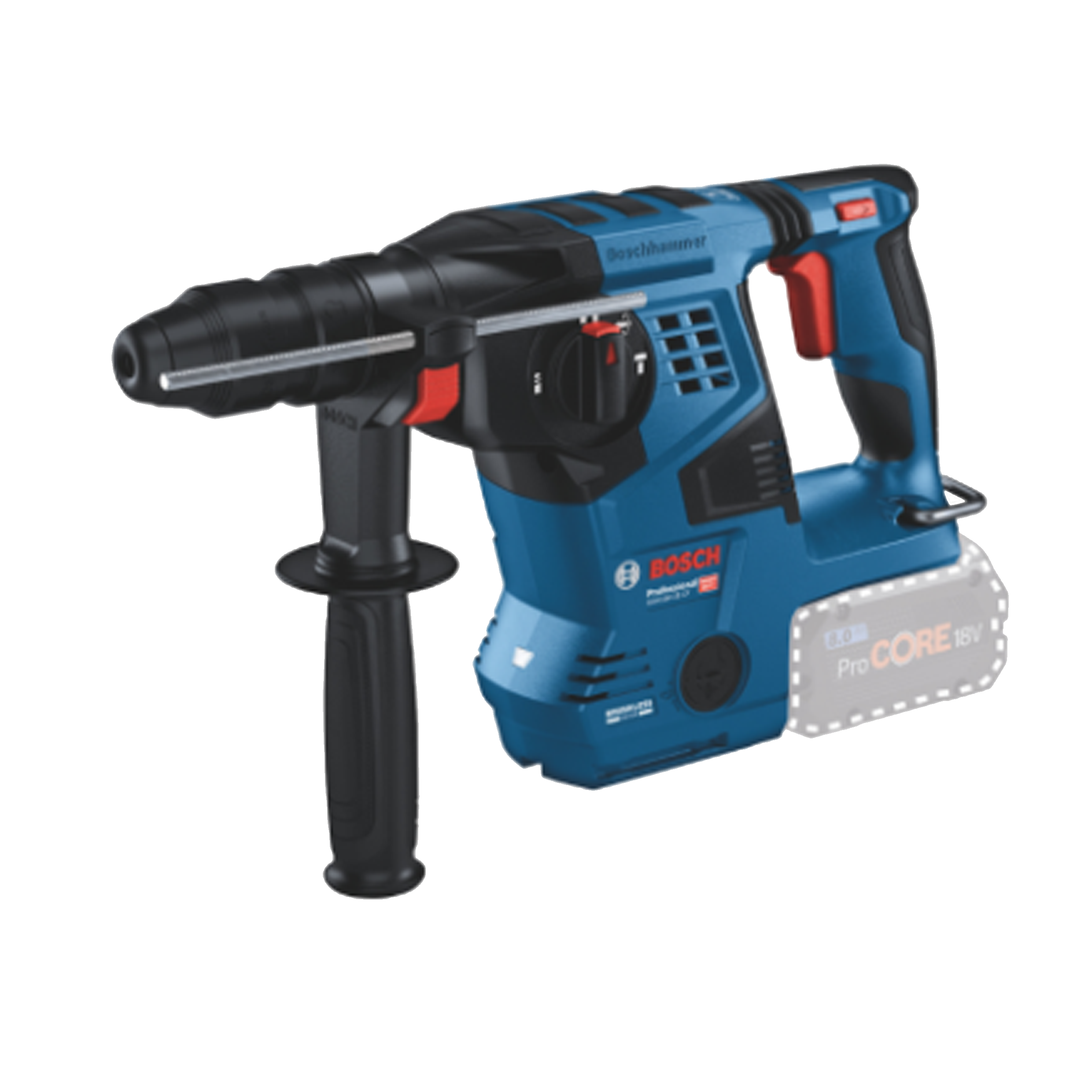 (BOSCH GBH 18V-28CF) Pro Cordless Rotary Hammer with SDS plus (Bare Unit)