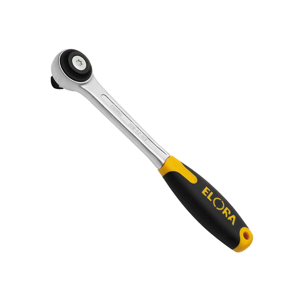 (ELORA 770-L1UN) Reversible Ratchet 1/2", Fine Tooth, Grip Metal Switch Disk