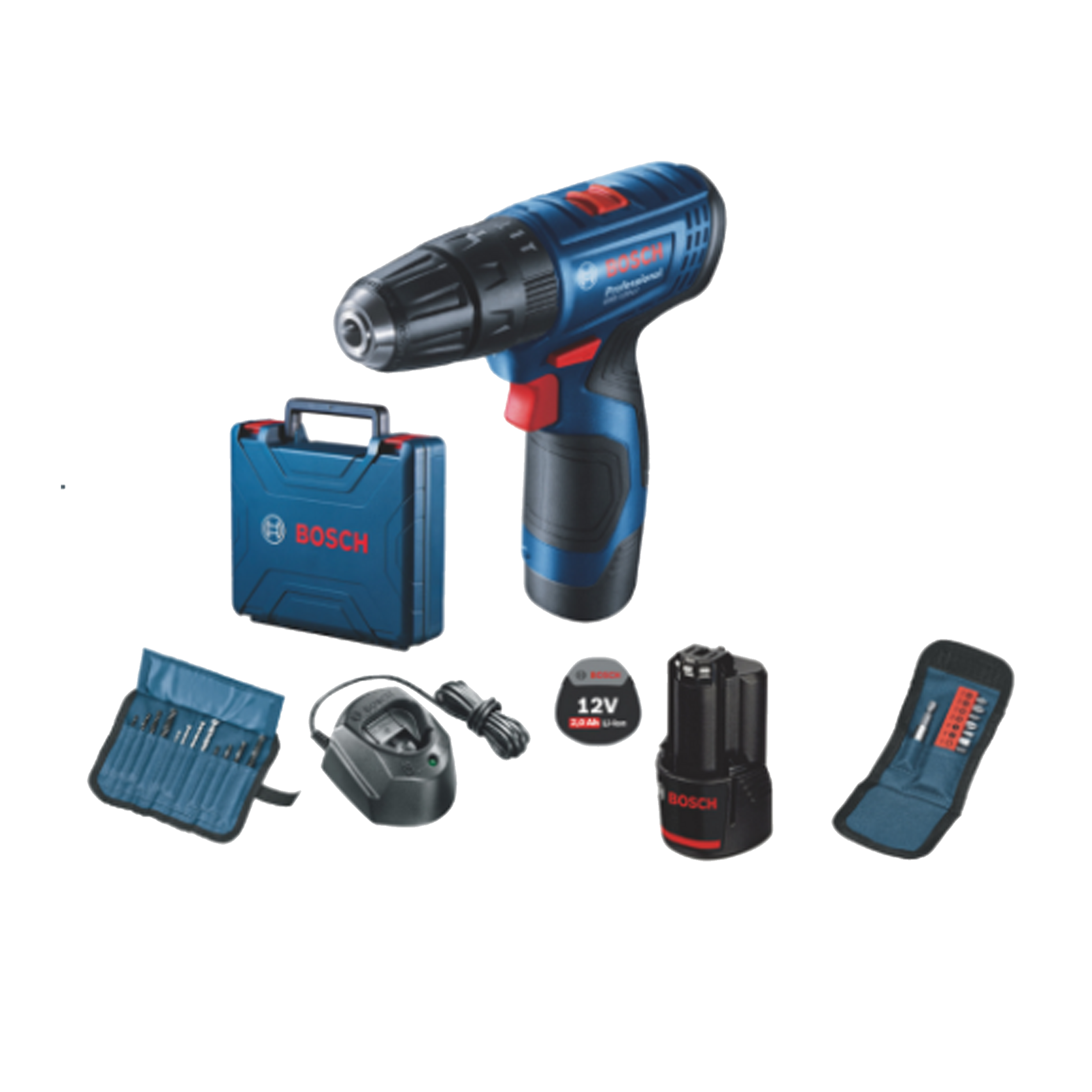 (BOSCH GSB 120-LI) Professional Cordless Impact Drill/Driver, Gen 3 Home Drill