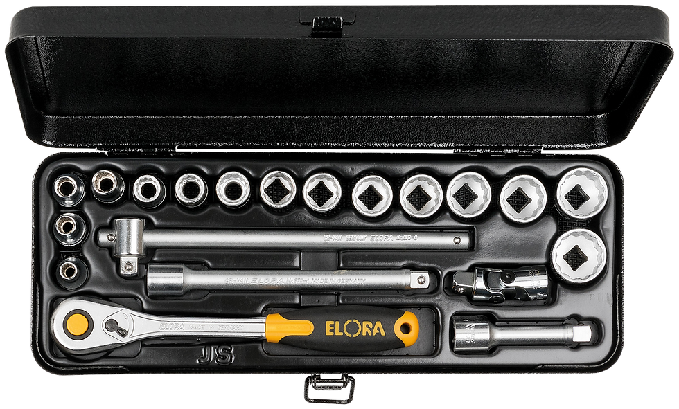 (ELORA 870/871-JSU) Socket Set 3/8", 20pcs