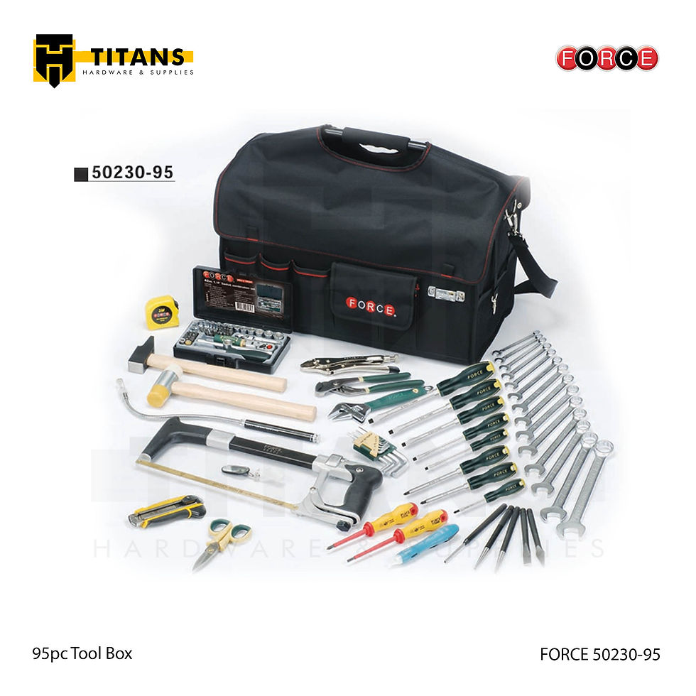 Thumbnail: (FORCE 50230-95) 95pcs, Tool Box, Tools Included
