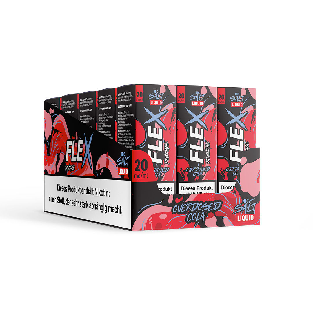 Flex Overdosed Cola 15er Liquid Box