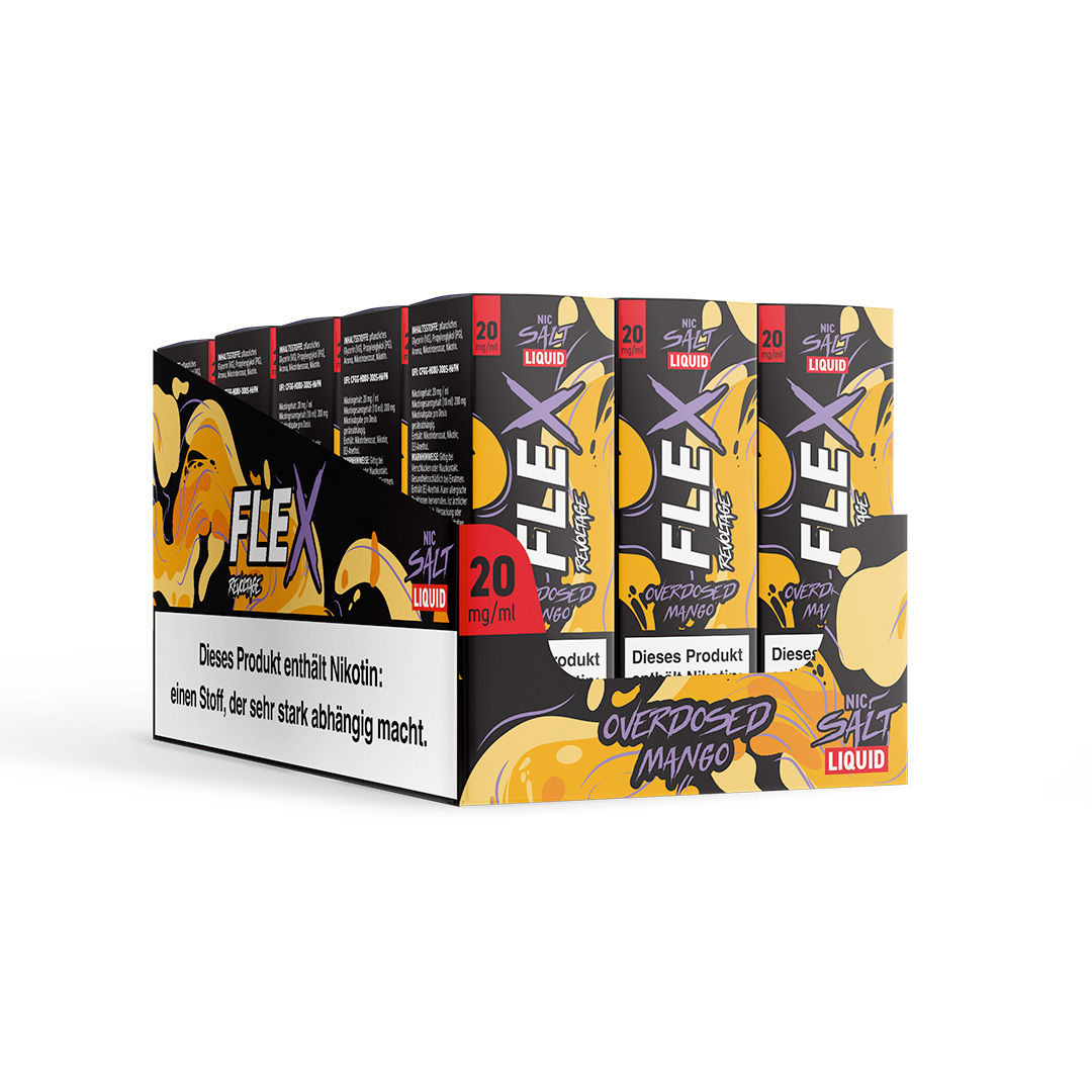 Flex Overdosed Mango 15er Liquid Box